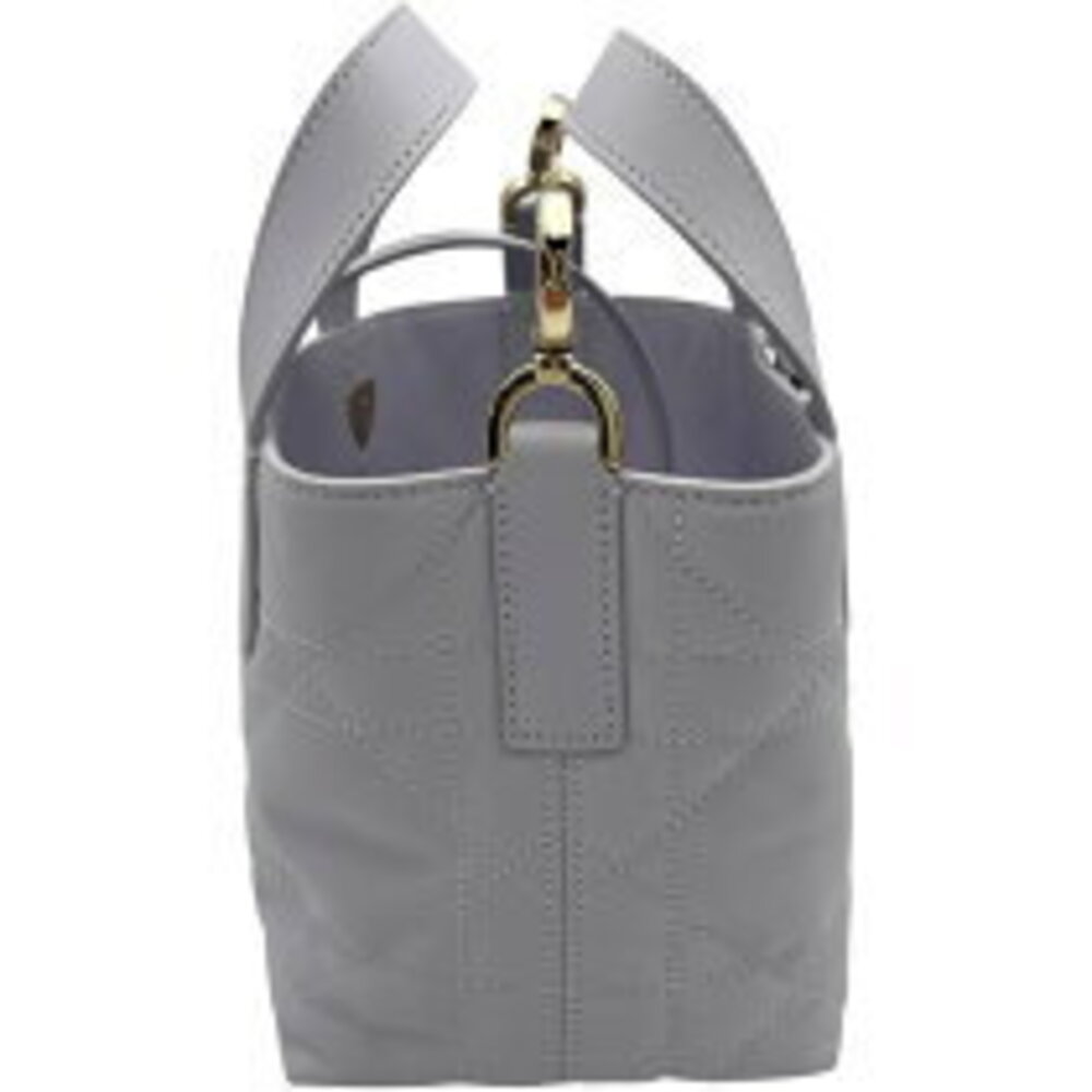 Christian Dior Toujours Vertical Tote Bag Purple Calfskin - Picture 3 of 8